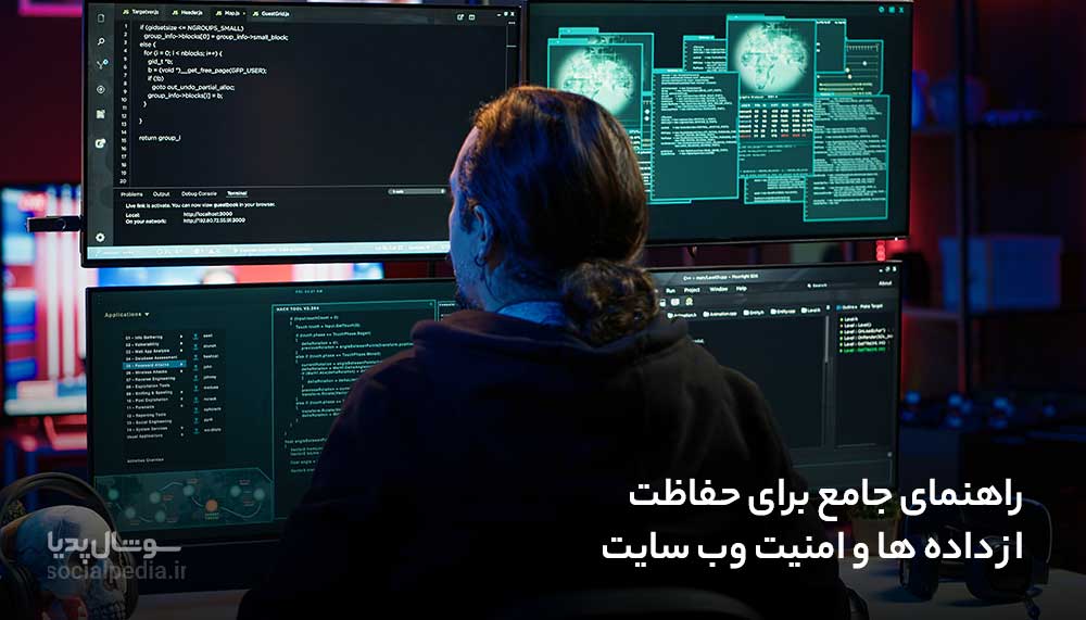راهنمای جامع برای حفاظت از داده ها و امنیت وب سایت